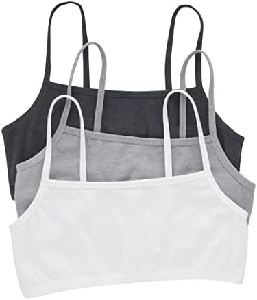Hanes Women’s Cotton String Bralette (3 Pack)