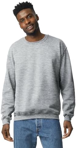 Gildan Adult Fleece Crewneck Sweatshirt, Style G18000, Multipack