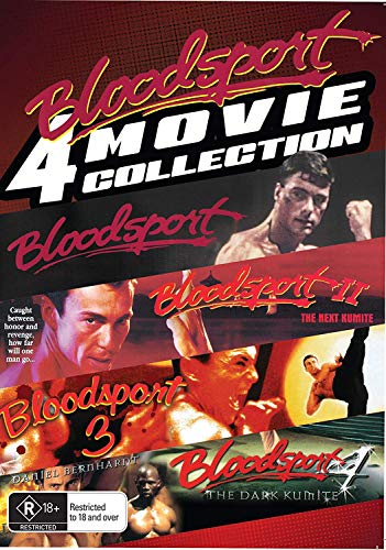 4 Movies – Bloodsport 1 / 2 / 3 / 4 – The Kext Kumit / The Dark Kumit DVD Collection Set
