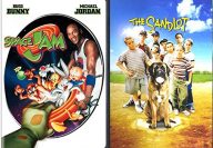 Sandlot Space Jam Family Sports Movies DVD Kids Baseball & Basketball