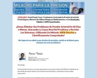Milagro Para la Presion – 90% Comisión. Unico en Español!