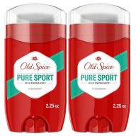 Old Spice Aluminum Free Deodorant For Men, High Endurance, 24/7 Sweat Defense & Odor Protection, 24/7 Freshness & Lasting Scent, Pure Sport Scent, 3.0 oz (Pack of 2)