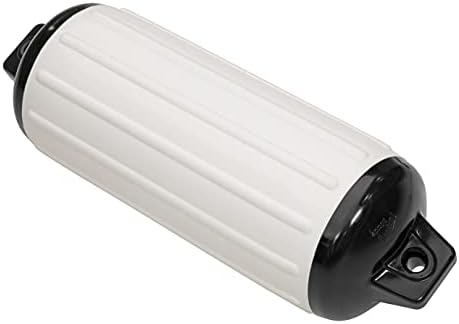 Taylor Made Products 950622 Super Gard Inflatable Vinyl Boat Fender, 6.5 x 22 inch, White