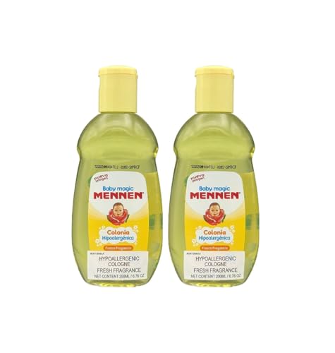 Baby Magic 2 Mennen Cologne 6.76 Fl Oz (2 Colonias Mennen Para Bebe 200 Ml)