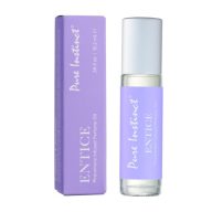 Pure Instinct ENTICE The Original Pheromone Infused Essential Oil Perfume Cologne – For Her Women – TSA Ready (Roll On Bottle 0.34 Fl. Oz./10.2mL)