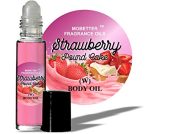 MOBETTER FRAGRANCE OILS Strawberry Pound Cake Perfume body oil fragrance, Floral Fruity Gourmand fragrance for women, Travel Size