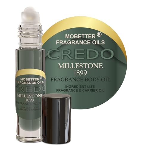 MOBETTER FRAGRANCE OILS Credo Millestone 1899 Cologne Men Fragrance Body Oil | Travel Size – Long Lasting Fragrance