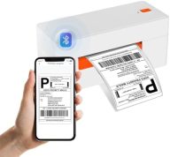 Pixpulsu A81-Pro 4×6 Thermal Label Printer, Wireless Bluetooth Shipping Label Maker for Fast Ecommerce Shipping, Compatible with Amazon, Ebay, Shopify, Small Business, iOS/Android/Windows