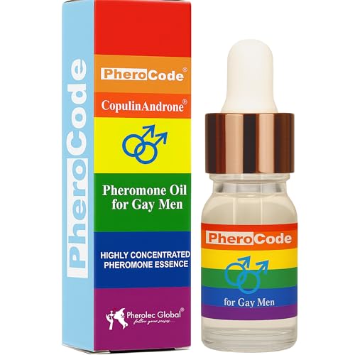 PheroCode Extra Strong Pheromone Cologne Perfume Body Oil for Gay Men Feromonas – Gay Male Fragrance Original Essential Perfume Best Gift for Him For Men 0.17 fl. Oz