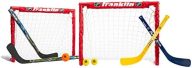Franklin Sports – NHL Kids Folding Hockey Goals Set – (2) Street Hockey & Knee Hockey Goals – (2) Adjustable Youth Hockey Sticks, (2) Knee Hockey Sticks, (2) Mini Hockey Balls + (1) Street Hockey Ball