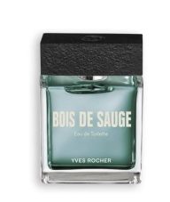 Yves Rocher Bois de Sauge Eau de Toilette for Men Long Lasting Fragrance 50 ml./1.7 fl.oz.