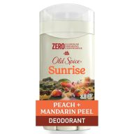 Old Spice Aluminum Free Deodorant for Men, 24/7 Lasting Freshness & Long Lasting Scent, 24/7 Sweat & Odor Protection, Sunrise with Peach + Mandarin Peel Scent, 3.0 oz