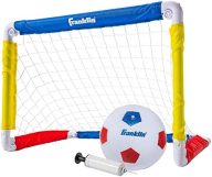 Franklin Sports Kids Soccer Goal with Ball & Pump – 24 X 16