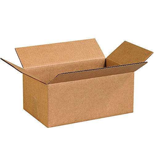 Ship Now Supply 14 x 14 x 4″ Flat Corrugated Boxes,14″L x 14″W x 4″H, Pack of 25 | Shipping, Packaging, Moving, Storage Box for Home or Business, Strong Wholesale Bulk Boxes