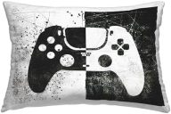 Stupell Industries Abstract Gaming Controller Outdoor Pillow Design by RC Ecommerce