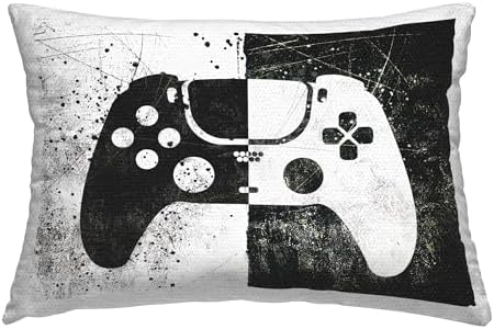 Stupell Industries Abstract Gaming Controller Outdoor Pillow Design by RC Ecommerce