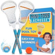 Mini Toss Lacrosse Sticks – Teen Boy Gifts & Outdoor Lacrosse Gifts – Beach Pool Games for Kids All Ages & Best Easter Gifts for Teen Boys Ages 6 7 8 9 10 11 12 + Year Old Boys Toys Gift Ideas 2025