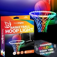 Brightz HoopBrightz LED Basketball Hoop Light – 2025’s Must-Have for Basketball Lovers – Score and Celebrate with Motion Magic – Color Changing Fun Every Time You Score! – Fun Gift for Boys & Girls