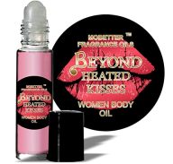 MOBETTER FRAGRANCE OILS Beyond Heated Kisses Perfume Body Oil Roll-On for Women | Long-Lasting Alcohol-Free Scent | Uncut Vanilla & Floral-Inspired Body Oil Perfume | Travel Size Fragrance