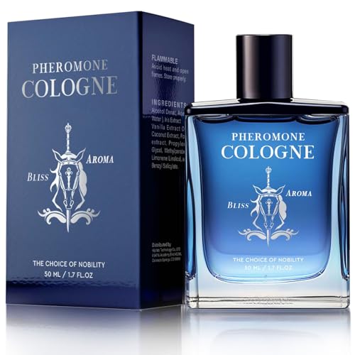 TKYT Pheromone Cologne for Men, Pure Premium Pheromone Cologne Perfume for Men Attract Women, Refreshing & Long-lasting Pheromone Essential Oil 1.7Oz
