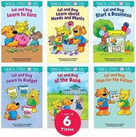 Creative Teaching Press Financial Literacy for Kids Pack, 6 Books