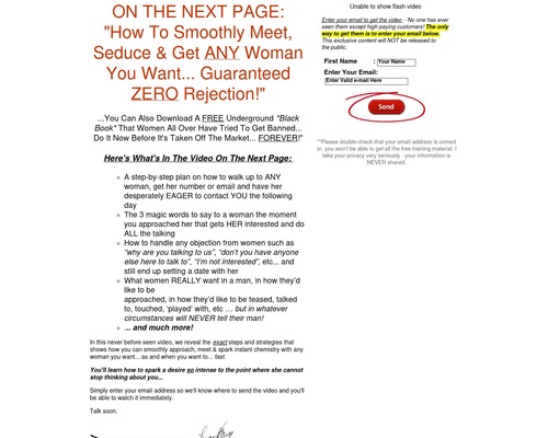 Bullet Proof Seduction Programs