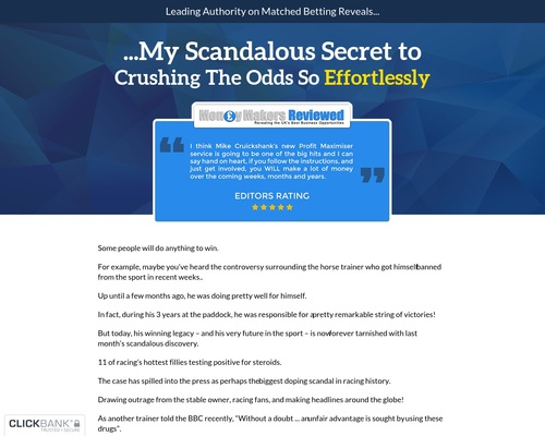 Profit Maximiser | Profit from Matched Betting