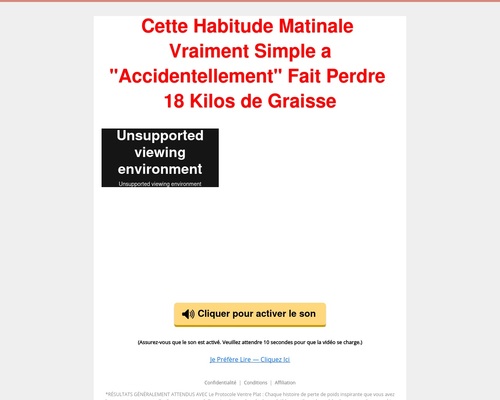 Le Protocole Ventre Plat – FLAT BELLY FIX French Version
