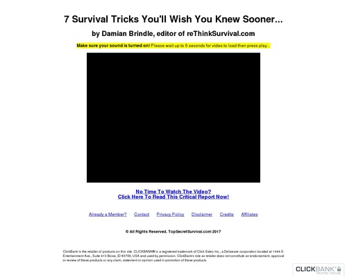 5 Minute Survival Blueprint | Secure Your Family’s Future