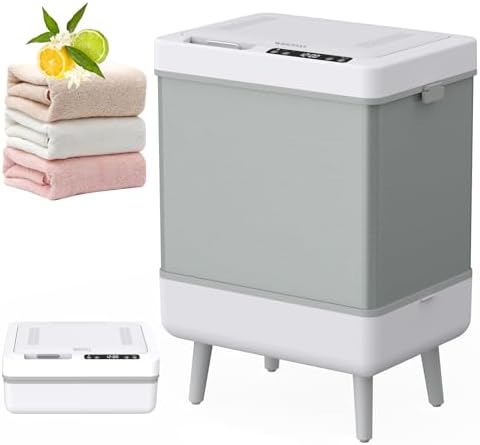 Hot Towel Warmer Bucket for Bathroom: 35L Large Quick Heat Hot Warming Tub – Blanket Heater Towel Warmers Bucket with Timer – Portable Housewarming Luxury Spa Gift at Home