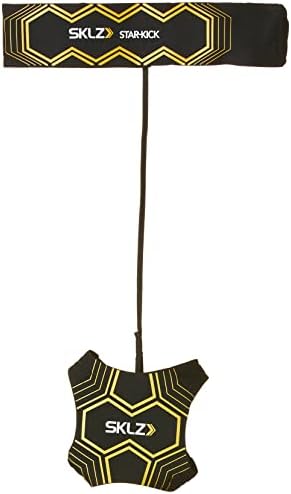 SKLZ Star-Kick Solo Soccer Trainer | Hands-Free Kicking and Passing Practice | Adjustable Cord and Waistband | Multiple Ball Sizes | Youth Players |Perfect for Enhancing Ball Control Skills