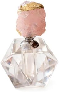 Crystal Perfume Bottle Empty,14ml Refillable Perfume vintage Crystal Bottle Home Decor Lady Holiday Gift