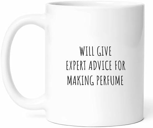 Expert Making Perfume Mug – Fragrance Creator Coffee Cup – Funny Gift From – Scent Enthusiast Tea Mugs – Craft Cups – 11 Oz Ceramic Gifts For Lovers, Birthday, Him, Her, Christmas, Creative Hobby, Diy