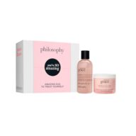 philosophy you’re so amazing gift set – 2-pc. amazing grace hydrating shower gel (6oz) & whipped body crème (4oz) – moisturizing bath & body duo for women