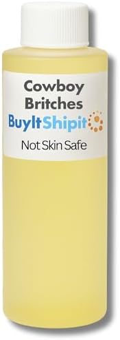 Cowboy Britches Fragrance from Our Leather Collection – Perfect for Adding Aroma to Freshies, Candles, Soaps, and Diffusers – 4 Ounces