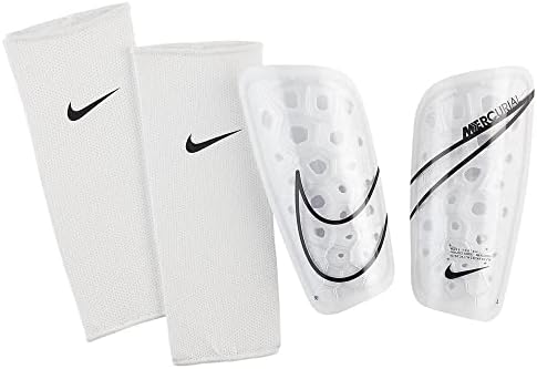 Nike Mercurial Lite Shin Guards White/Black/White LG