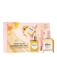 Gisou Honey Gloss Hydration Trio, Wildflower Honey Hair Perfume, Watermelon Sugar Lip Oil, Hair Oil, Shine-Boosting, Perfect Valentine Gifts For Her