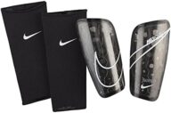 Nike Mercurial Lite Shin Guard (Black/Black/White, Large)