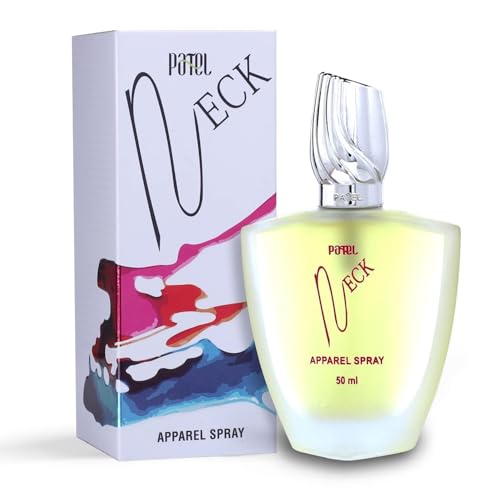 Patel Perfumes Neck Premium Apparel Spray | Long-Lasting 24 Hours Fresh Fragrance for Men & Women | 50ml