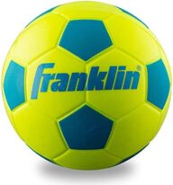 Franklin Sports Kids Foam Soccer Ball – Mini Soft Foam Youth Soccer Ball – Indoor + Outdoor Toy Soccer Ball for Kids – Probrite 6.5″ Mini Foam Ball – Soft Backyard + Practice Toy Ball – Yellow