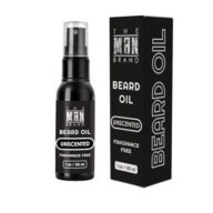Unscented Beard Oil – Natural Leave-In Conditioner for Men, Fragrance Free Beard Oil for Styling and Care, Perfect for Sensitive Skin (1 Ounce, Unscented)