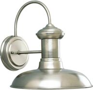Progress Lighting P5722-81 Brookside Outdoor, 10-Inch Width x 10-3/4-Inch Height, Nickel