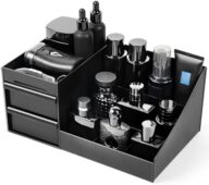 EXIN DECHEN Cologne Organizer for Men,Cologne Stand,Organizador de Perfumes,Estante Para Perfumes,Dresser Organizer Countertop,Mens Bedroom Essentials,Gifts for Men,Gift Ideas Mens