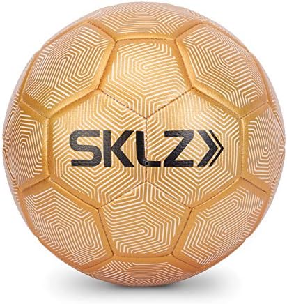 SKLZ Golden Touch Weighted Soccer Technique Training Ball, Size 3 Weight 5