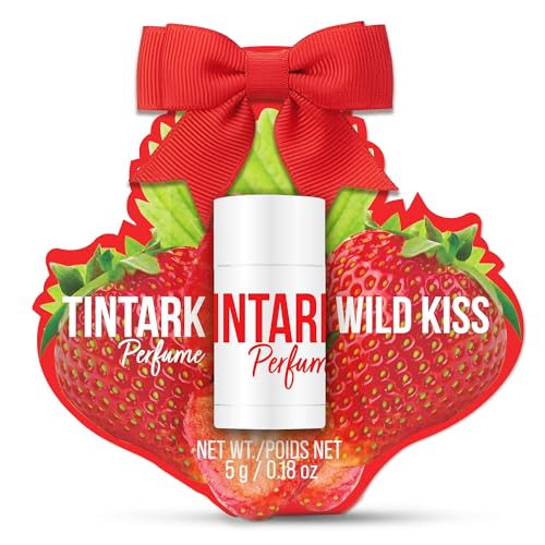 Mini Solid Perfume Stick – Sweet Eau de Parfum-Inspired by Burb. Her– Strawberry, Orange Blossom & Amber Notes – Long Lasting Fruity Floral Travel Perfume Fragrance Balm, 5g