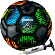Franklin Sports Mystic Soccer Balls – Soccer Ball and Air Pump Sets – Multiple Size Soccer Balls – Soft Cover – Perfect for Kids and Adults