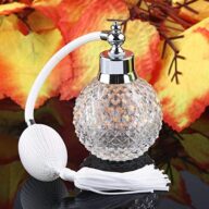None Branded YangLand 1pcs 100ml Vintage Crystal Perfume Bottle Spray Atomizer Glass Bottle Lady Gift (White B)