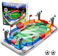 COUOMOXA Soccer Board Game for Kids: Mini Foosball Table Game – Interaction Soccer Toys for 3 4 5 6 7 8-12 Year Old Indoor Family Playroom Party – Perfect Birthday Sports Gift for Boys Girls