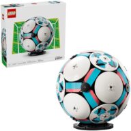 LEGO Editions Soccer Ball – Building Toy for Kids – Collectible Sports Decor for Boys & Girls, Ages 10+ – Includes Micro Stadium – Gift Idea for Birthdays – 43019