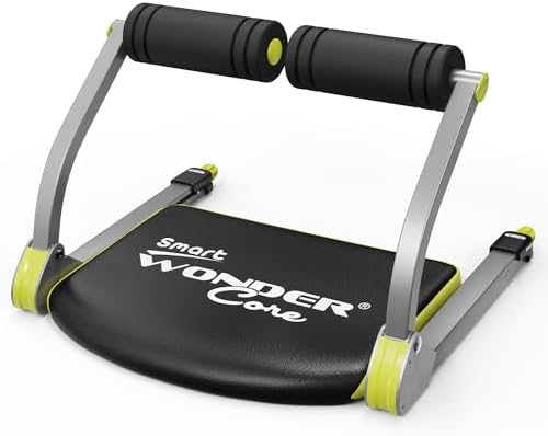 Wonder Core Smart, Ab Machine, Ab Workout Equipment, Sit Up Machine & Exercise Equipment, Ab Crunch Machine for Stomach Workout, Ab Core Trainer Abdominal Machine for Home Gym